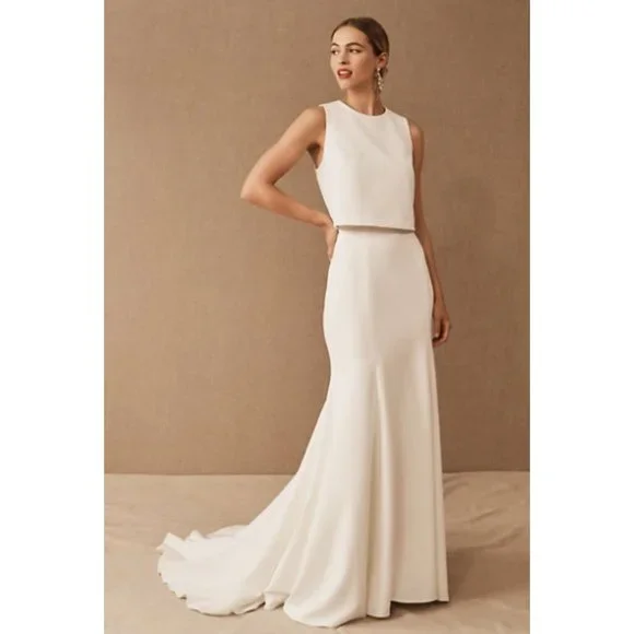 Jenny Yoo Oda Skirt Size 8 and 10 Wedding Bridal NEW Anthropologie